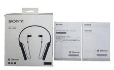 Sony WI-C400 Wireless In-Ear Headphones Neckband Gray w/ Box Japan Used