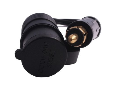 DIN KFZ Norm Steckdosen Stecker Adapter Kabel 12V 24V 10A LKW Auto