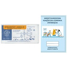 Mikroczip IDW-3 900 + książeczka zdrowia zwierzęcia - zestaw- mikroczip dla psa