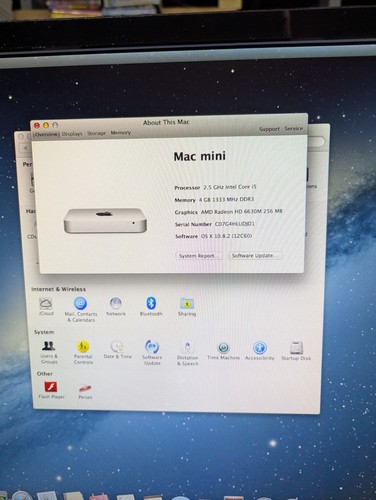 Mac Mini A1347 i5-3210M 2.5Ghz 4GB RAM DDR3 500 GB SATA Disk 2011 Tested - Zdjęcie 5 z 20