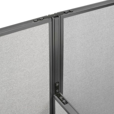 Global Industrial Three Way High Low Kit For Two 76'' High Panel
