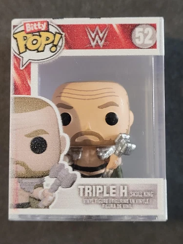 FUNKO WWE BITTY POP  "TRIPLE H SKULL KING" #52 HYPER RARE CHASE!!