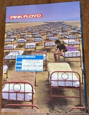 Vintage Pink Floyd 1987 Tour Program + Los Angeles Sports Arena concert Ticket
