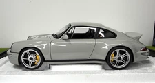 RUF 1/18 Porsche Almost Real 2018 SCR 911 964 Coupe Chalk Grey Limited 1/504