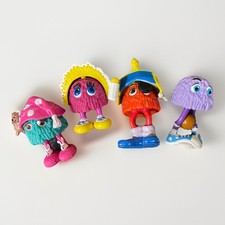 Vintage 1989 McDonalds Funny Fry Friends Fry Guys Kids Happy Meal Toys Lot of 4