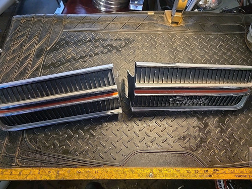 1969 CHRYSLER 300 HEADLIGHT DOORS PAIR OEM