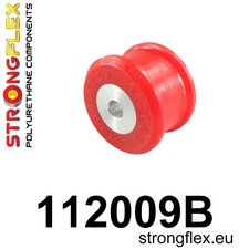 STRONGFLEX PU HINTERES DIFFERENTIAL - HINTERE BUCHSE MERCEDES GLK X204 ROT