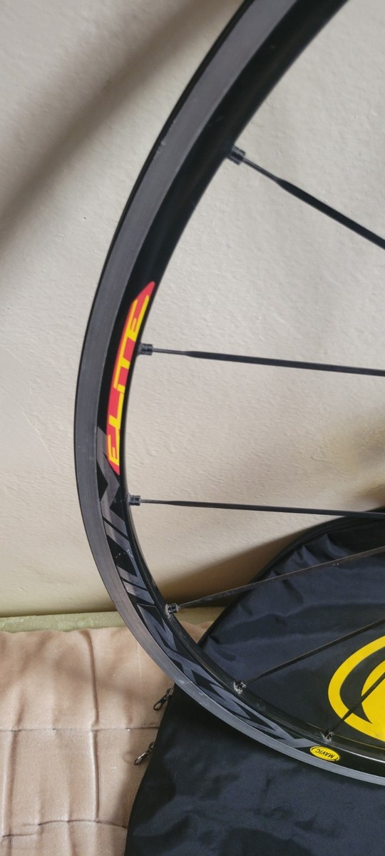 Mavic Ksyrium Elite Rear Wheel 20 Spokes Shimano 9/10/11s + Skewer
