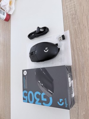 Logitech G305 Lightspeed Kabellose Gaming-Maus, Schwarz