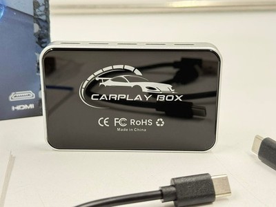AI Box Wireless CarPlay&Auto Adapter-Plug&Play,Dual-Band WiFi,Bluetooth 5.0,4K V