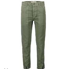 AMO Army Twist Split Hem Olive Green Pants size 27