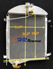 Aluminum Radiator For Ford Model A 1928 1929 Aluminum Radiator For Ford Model A 1928 1929