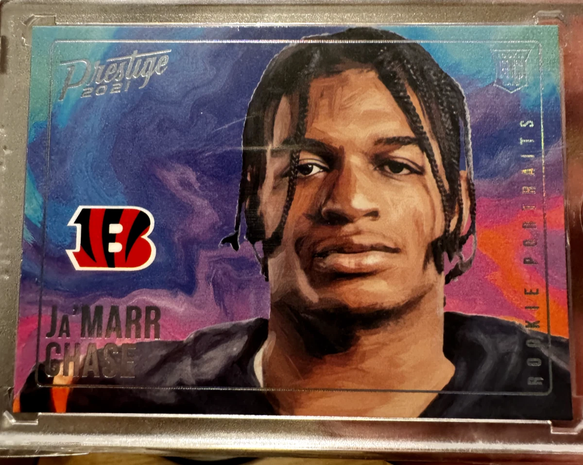 Jamarr Chase trading card