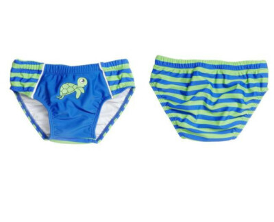 Badehose Hose blau-grün Gr. 86 / 92 m. UV-Schutz 80 Playshoes Oeko-Tex Standard