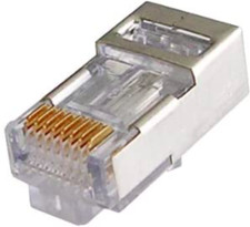 Platinum Tools' Shielded EZ-RJ45 Plugs - 10 Pack : 100021