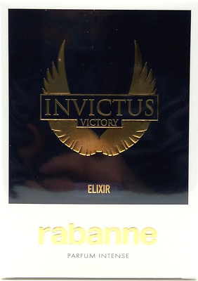 PACO RABANNE INVICTUS VICTORY ELIXIR PARFUM INTENSE SPRAY FOR MEN 3.4 Oz / 100ml