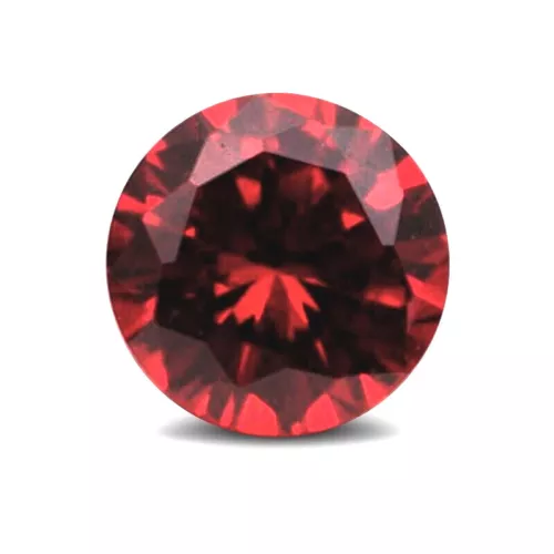 RED GARNET ROUND CUT GEM AFRICAN NATURAL GENUINE GEMSTONE LOOSE FACETED NICE