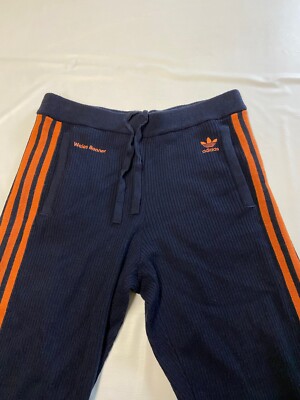 Mens ADIDAS X WALES BONNER Knit Jogger Track Pants In Legend