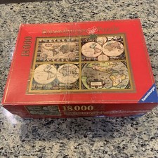 18000 Piece Ravensburger Historical World Map...