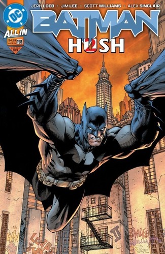 Batman #158 CVR A Jim Lee & Scott Williams Cover Variant 3/26 DC Comics Hush 2