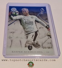 2016 Topps Premier Gold Soccer Silver Parallel Kasper Schmeichel 30/99
