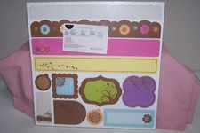Creative Memories Simple Blooms Border Kit 12 Die-Cut Shapes NEW in Pack