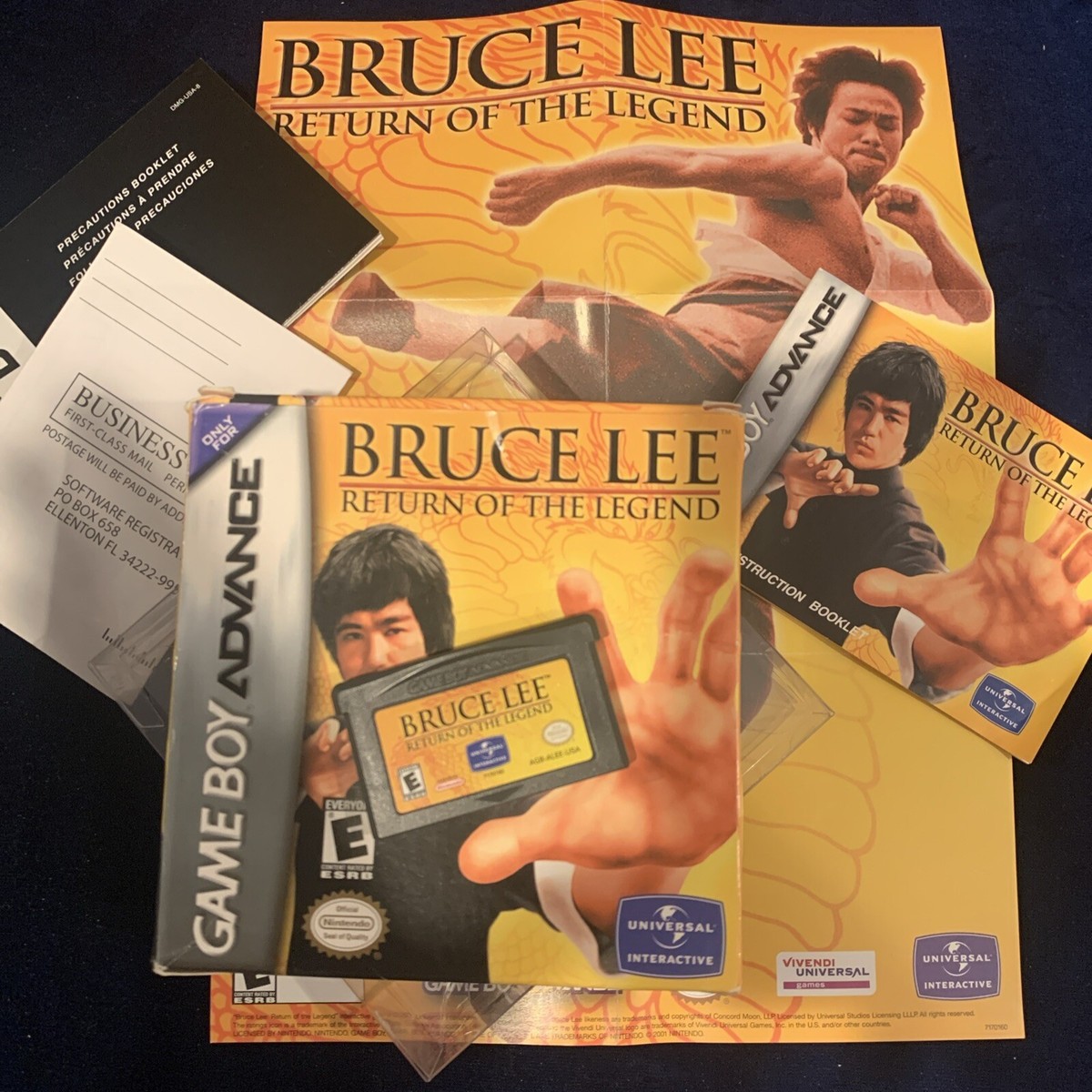 Bruce Lee: Return of the Legend (Nintendo Game Boy Advance, 2003