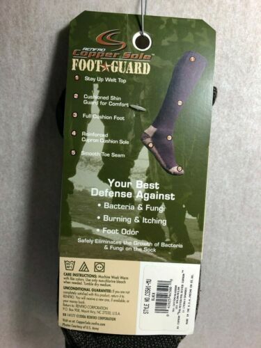 SAOLA Calze stivali Copper Sole® da uomo taglia estesa controllo degli odori sul polpaccio USA