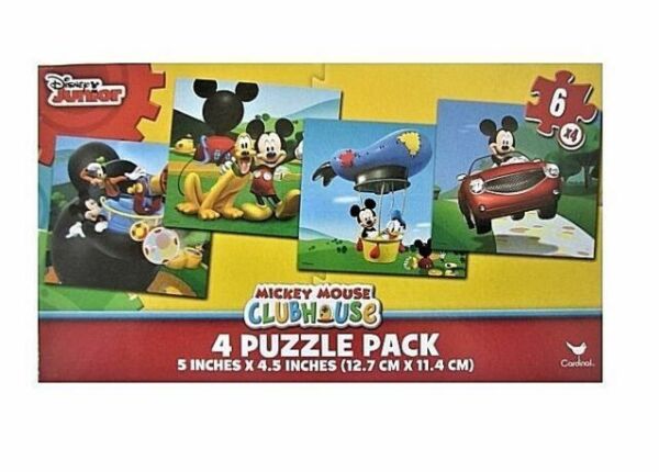 Disney Junior Mickey Mouse Clubhouse 4 Puzzles Pack for sale online