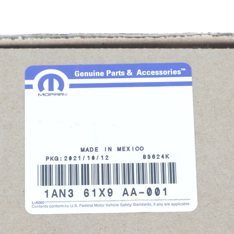 08-20 DODGE JOURNEY CINTURÓN DE SEGURIDAD TRASERO HEBILLA EXTREMO GENUINO NUEVO MOPAR 1AN361X9AA Foto 4 de 4