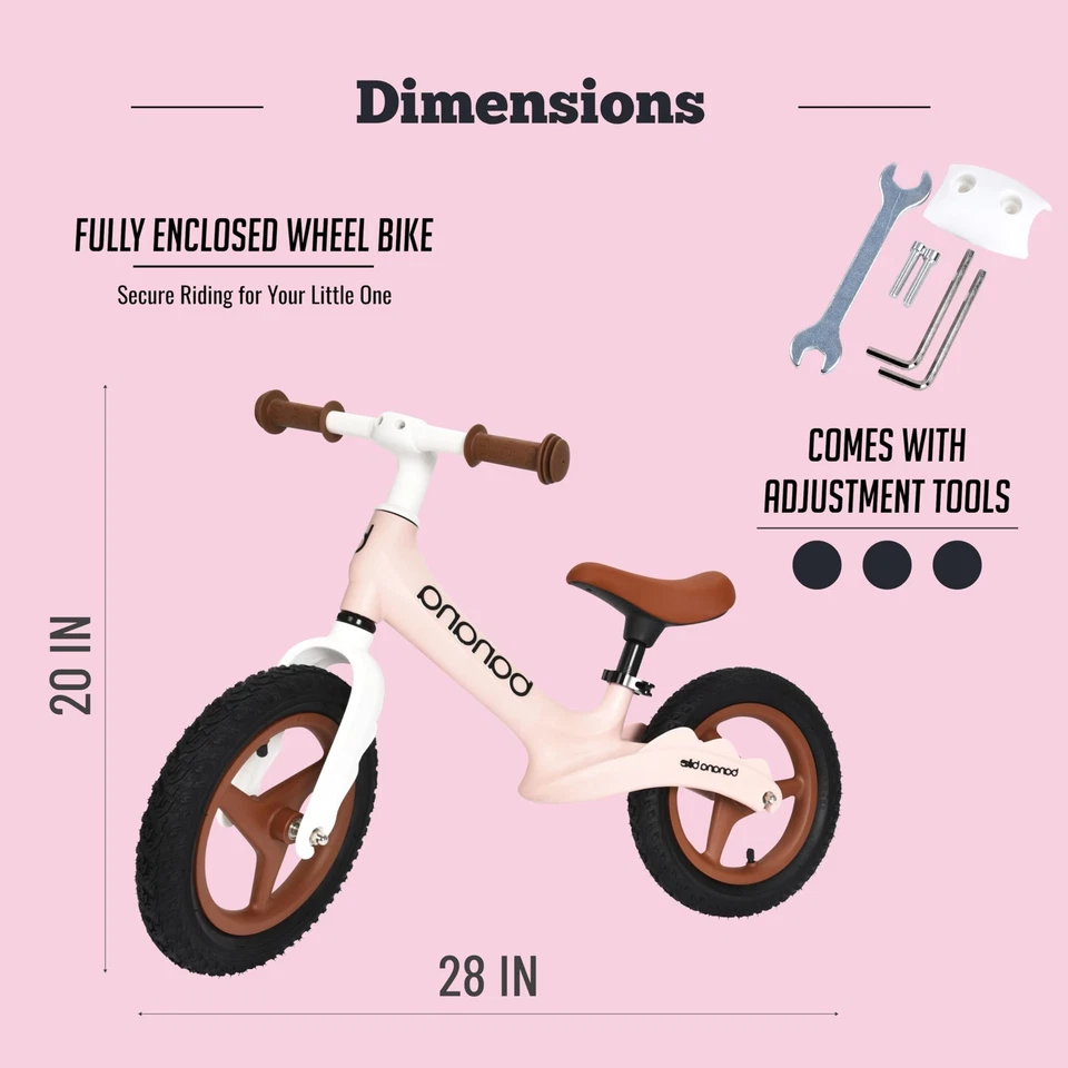 banana bike & Lava Sport Toddler Balance Bike - No Pedal Toddler Bikes - Todd... - Image 3 of 4