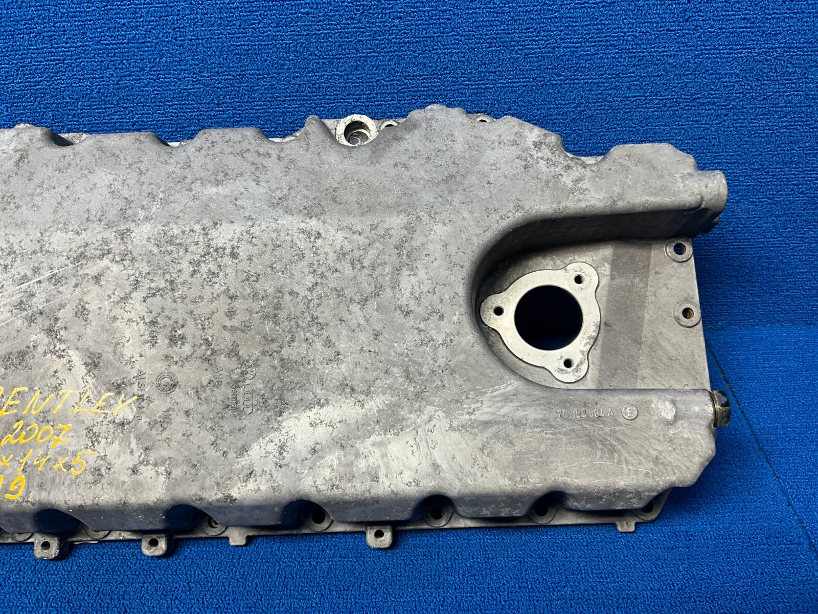 2006 - 2010 BENTLEY CONTINENTAL GT GTC ENGINE OIL PAN OEM