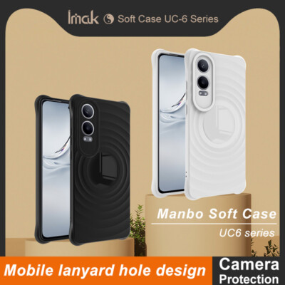 For OnePlus Nord CE4 Lite, IMAK Fashion Matte Feel Soft Rubber TPU Cover Case