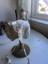 vintage Satin Baby Bonnet