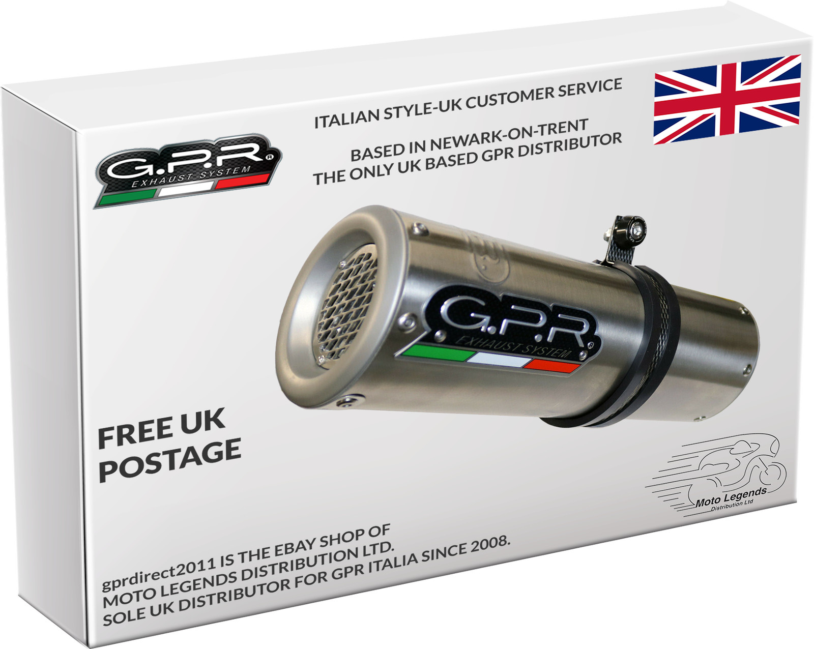 ESCAPE BENELLI TRK 502 X 2017/19 e4 GPR M3 acero inoxidable deslizable