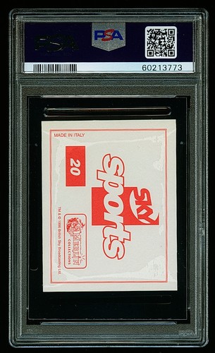 1996 DAVID BECKHAM (ROOKIE) Merlin Sky Sport Foil Sticker #20 PSA 9 ...