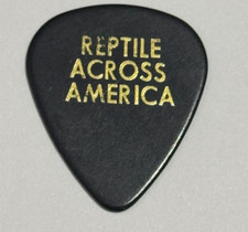 ERIC CLAPTON GUITAR PICK 2001 REPTILE ACROSS AMERICA TOUR ERIC'S PLECTRUM E.C. &