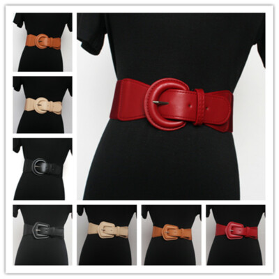 Damen Gürtel Breiter Bund - Elastischer Korsettgürtel Mit Druckknopf 10cm