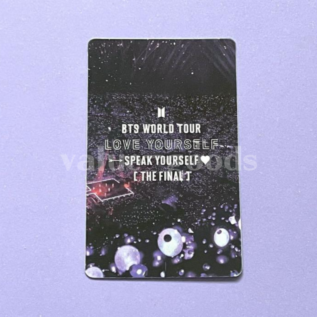 BTS SUGA Love Yourself Speak Yourself The Final Random Army Booth