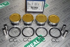 JE Ultra Series Forged Pistons Audi VW 2.0T TSI TFSI EA888 Gen 3 83mm 9.6:1