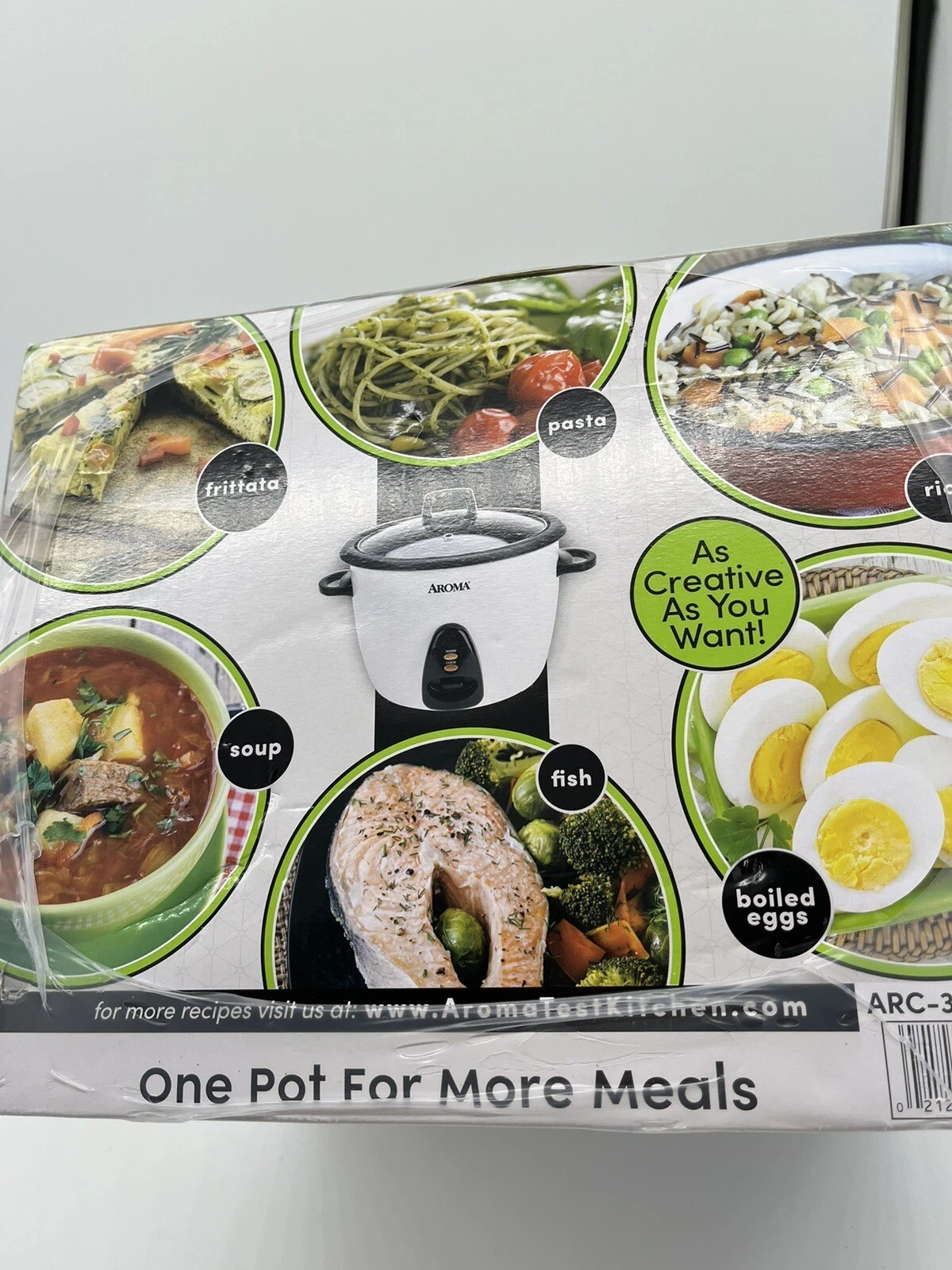 Aroma® 20 Cup Dishwasher Safe Rice Cooker & Steamer Cooking Pot Kitchen,4 Piece