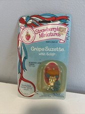 Vintage Strawberry Shortcake Crepe Suzette with Poodle Eclair Kenner RARE