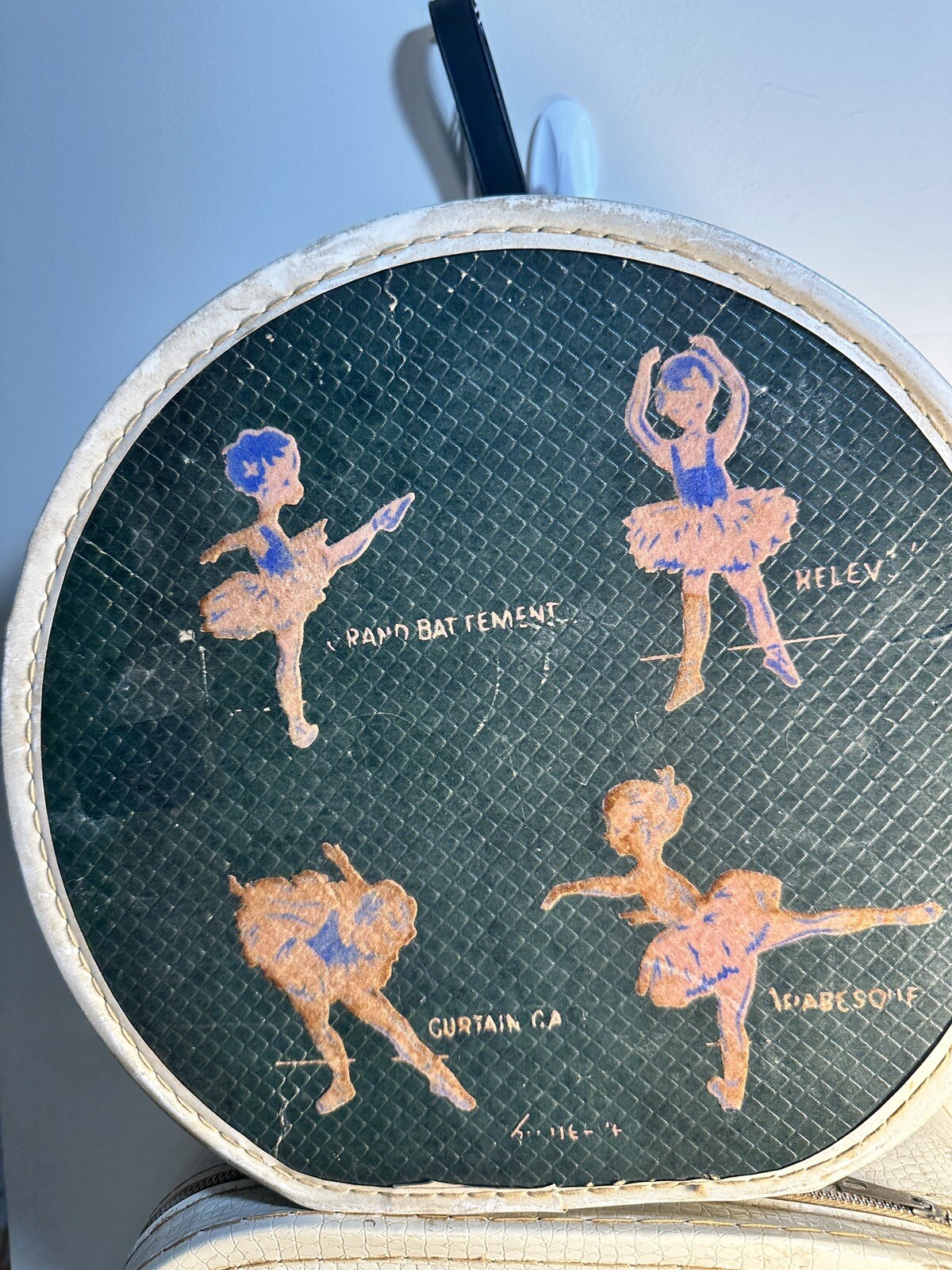 Vintage Dance Bags Suitcases Doll Bags Carriers Ballet