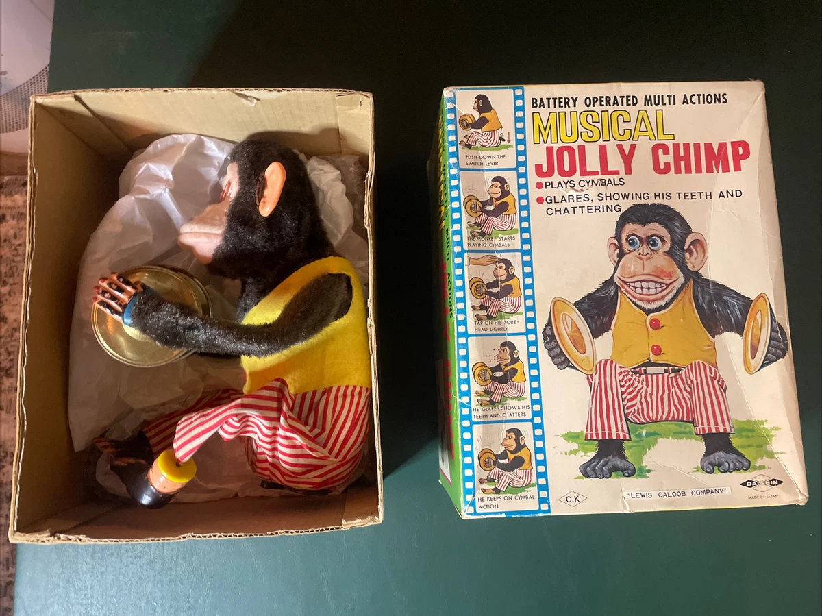 Vintage clapping monkey sale