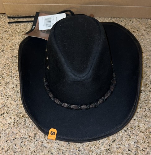 Outback Trading Men's Bootlegger Oilskin Hat – UPF 50, Waterproof, Western Style