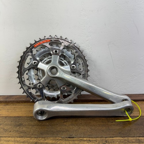 Vintage Shimano STX-RC Crank Set 170 mm FC-MC32 5 Arm Triple Cranks MTB MC32 A5 - 第 1/14 張圖片