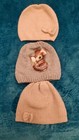 3 pc lot H&M h & m hats sz 4-8 girl spring fall winter beanie — photo 2