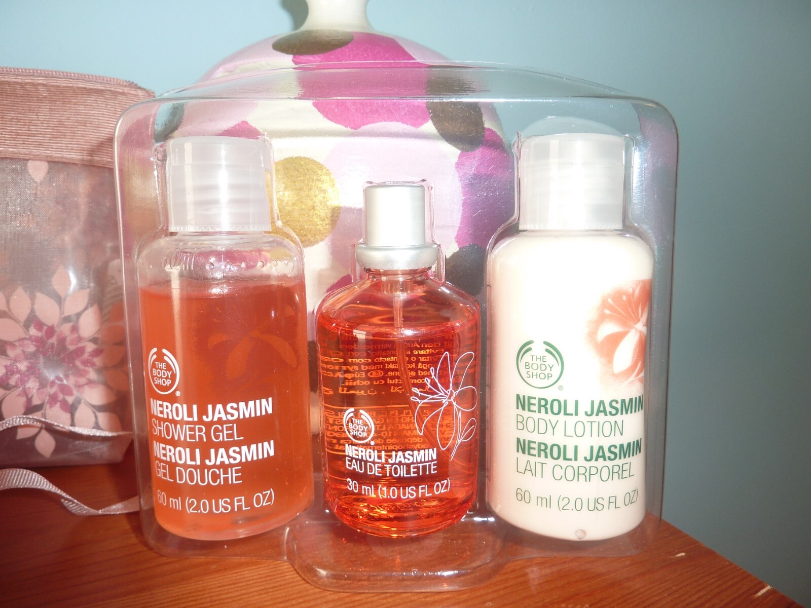 The Body Shop Neroli Jasmin 4 Piece Gift Set In Bag All Items New