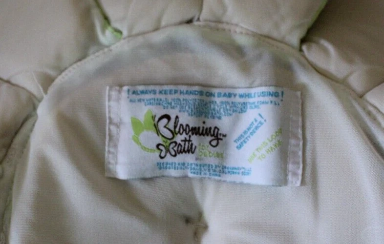 Alfombra de baño para bebé floreciente original almohadilla flor, girasol verde Foto 3 de 3