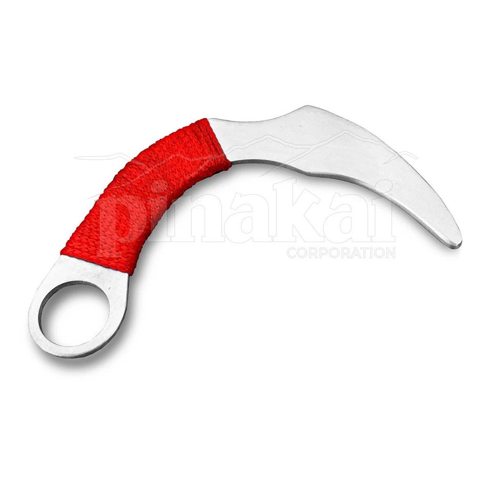 Упаковка из 5 первоклассных алюминиевых тренажеров для керамбитов с фиксированным лезвием | безопасны для практики - Изображение 3 из 4